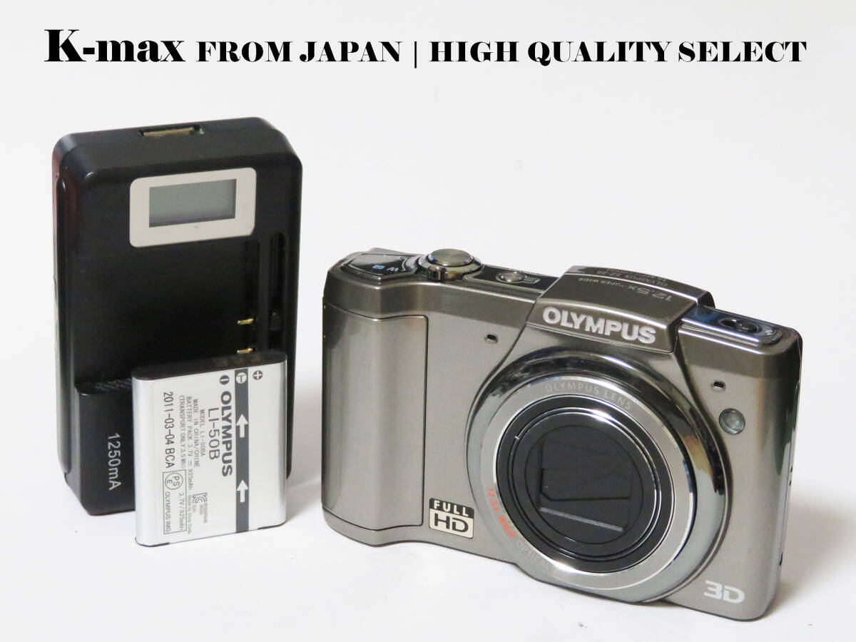 【極上美品】 OLYMPUS SZ-20 Silver フルHD 正常動作品 [Top Mint] Y2K Compact #5394