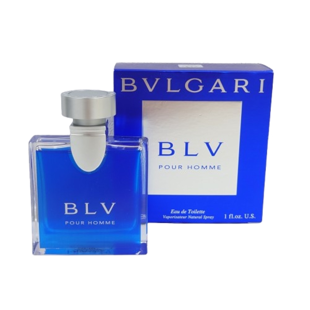 ■【BVLGARI ブルガリ】香水 BLV POUR HOMME ブループルオム オードトワレ 30ml 開封使用 残量多 現状品★15494