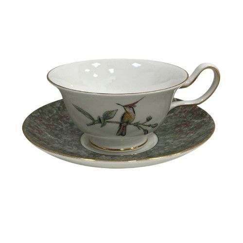 ■【Wedgwood/ウエッジウッド】ハミングバード ティーカップ ソーサー 食器★15478