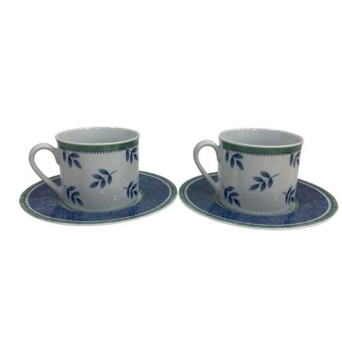 ■【ビレロイ&ボッホ /Villeroy & Boch】スイッチ3 ティーカップ ソーサー 二客セット 食器★15483