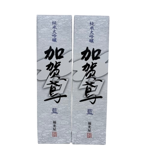 ▲【福光屋】加賀鳶 藍 純米大吟醸 15% 720ml ×2本 セット 2026年3月製造 お酒 日本酒 ★6505