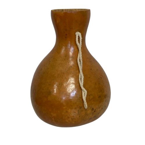 ♪【楽器】イプ 約31cm× 20㎝ 約280ｇ menehune カバー付き フラダンス ハワイアン 打楽器 ひょうたん 練習用 ★19180