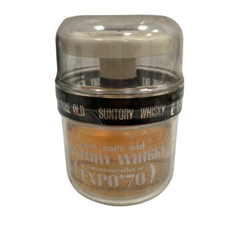 ■【SUNTORY サントリー】SUNTORY WHISKY サントリーウイスキー 大阪万博 EXPO70 記念ボトル 180ml 43%★15506