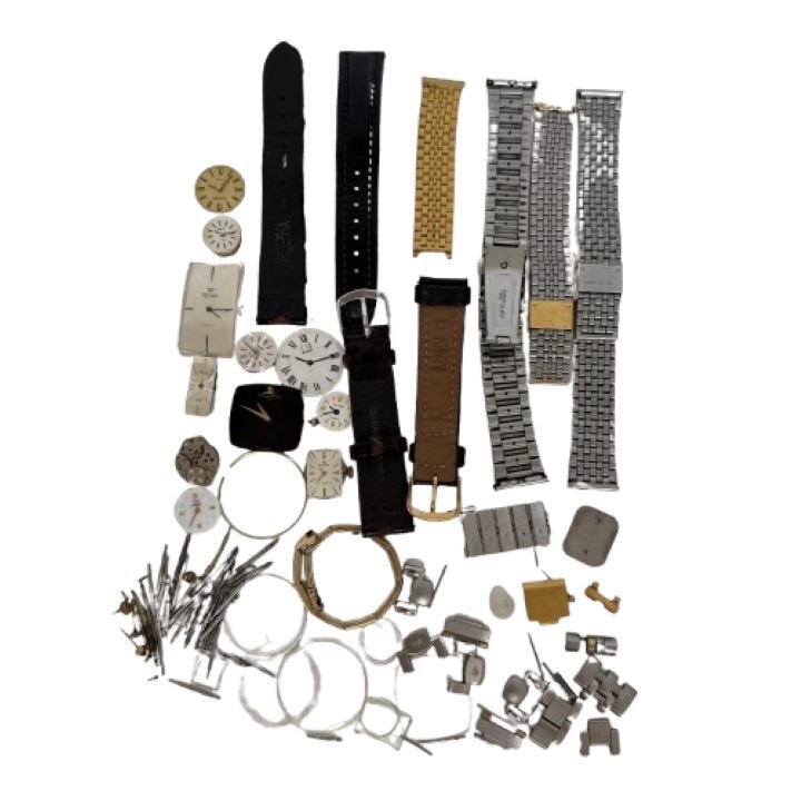 ♪【腕時計部品おまとめ】SEIKO/セイコー RADO/ラドー dunhill/ダンヒル等 パーツ 風防 文字盤 ムーブメント ベルト 金具 リューズetc★