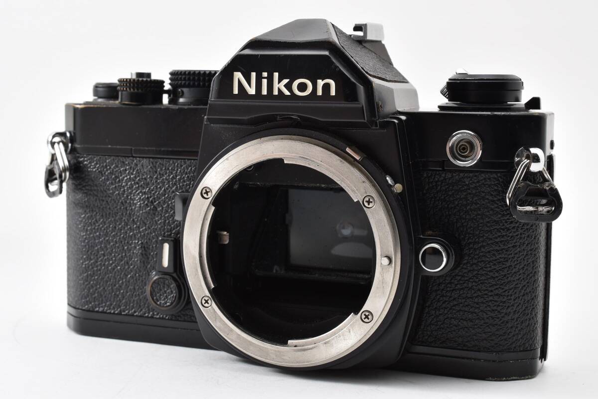 #5502 Nikon FM ボディ ブラック ニコン フルメカニカル フィルムカメラ ★シャッター全速OK・エイジングの極み★