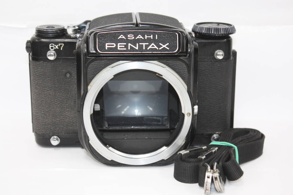 16 中古 PENTAX67 6×7 ボディ 中判カメラ ジャンク品扱い ペンタックス 1円スタート