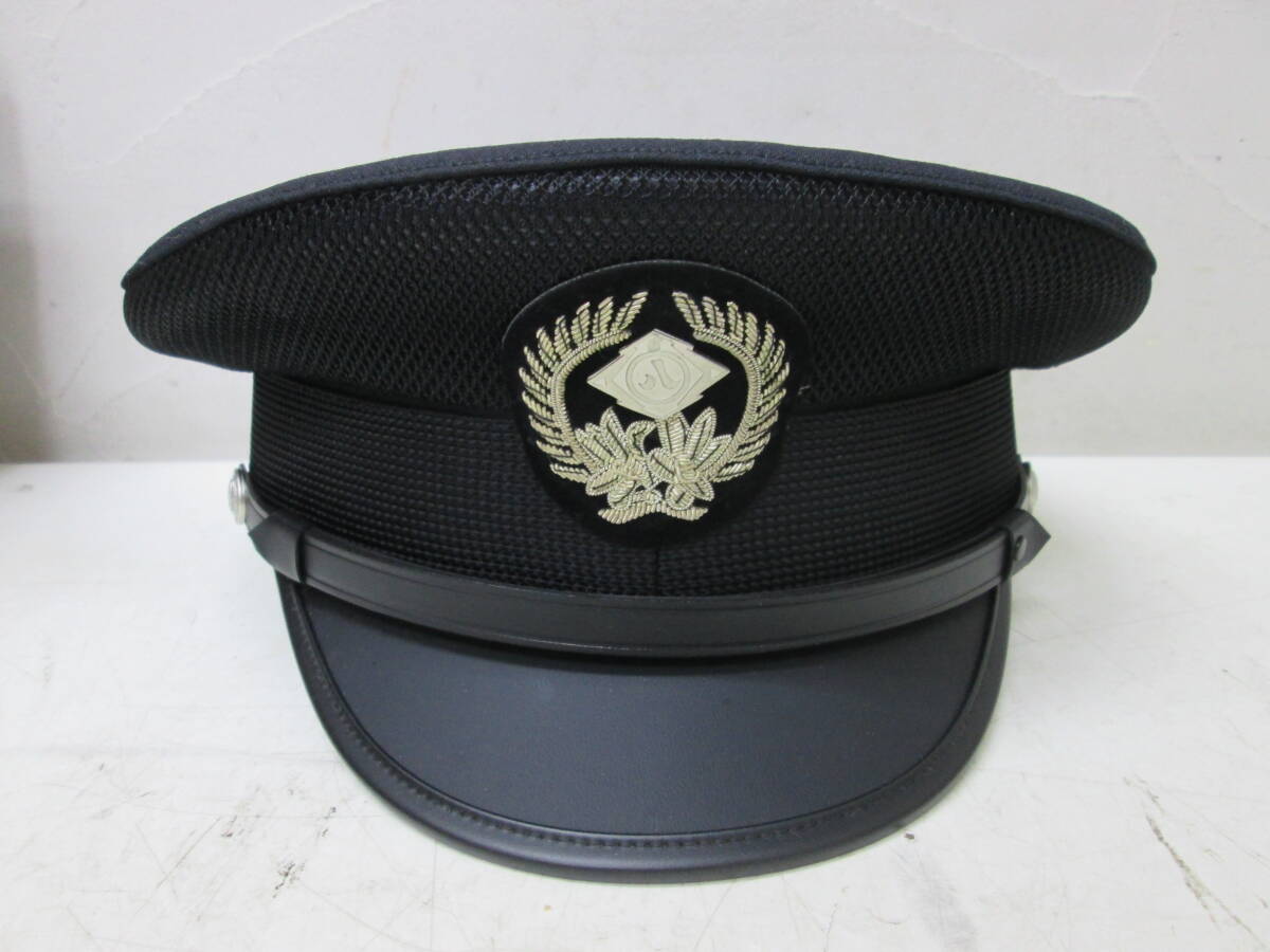 (39)☆名古屋市交通局 制帽 59cm 帽子 名古屋市営地下鉄 美品　　 