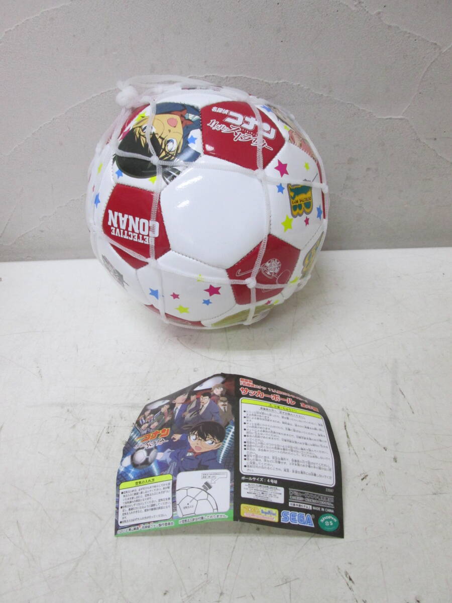 (39)♪名探偵コナン 劇場版 11人目のストライカー サッカーボール 4号球 未使用