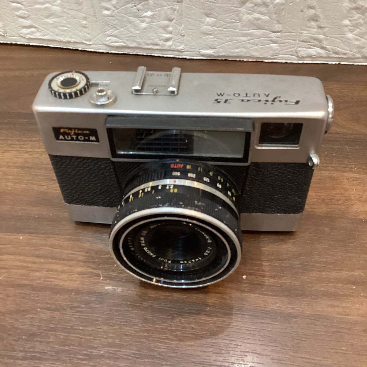 フジカフィルムカメラ　FUJICA 35 AUTOーＭ昭和レトロ　【KU376】（8）