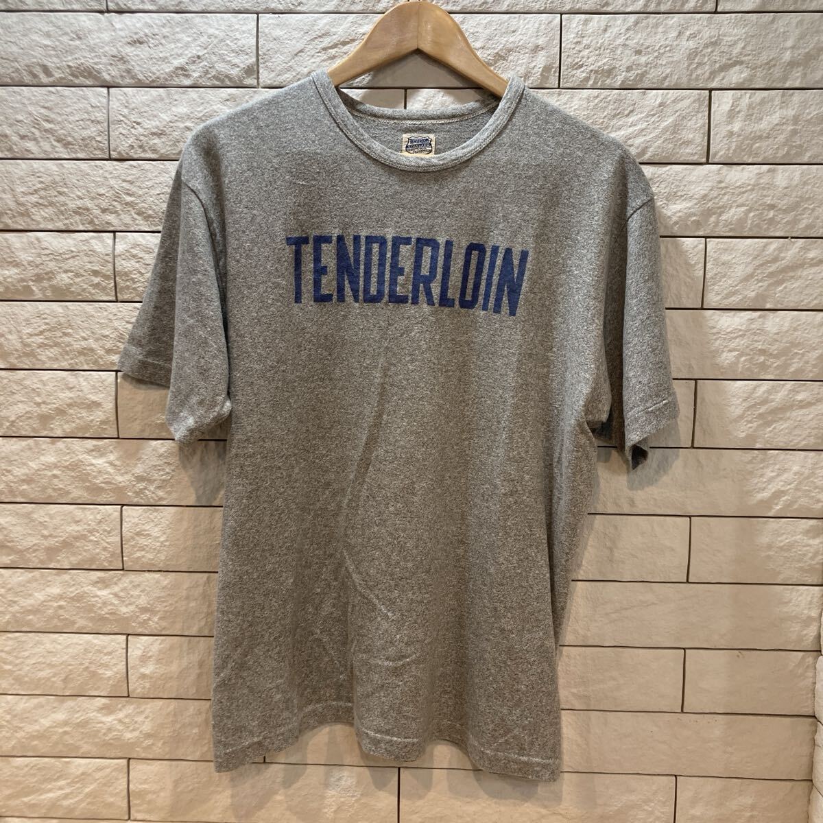 テンダーロイン　16SS Tシャツ　Mサイズ　グレー【10396】（8）