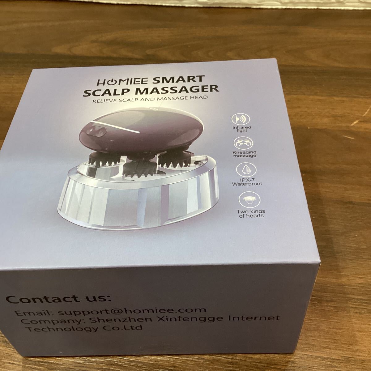 ヘッドスパ 頭皮ケア　SCALP MASSAGER HOMIEE 【10453】（8）