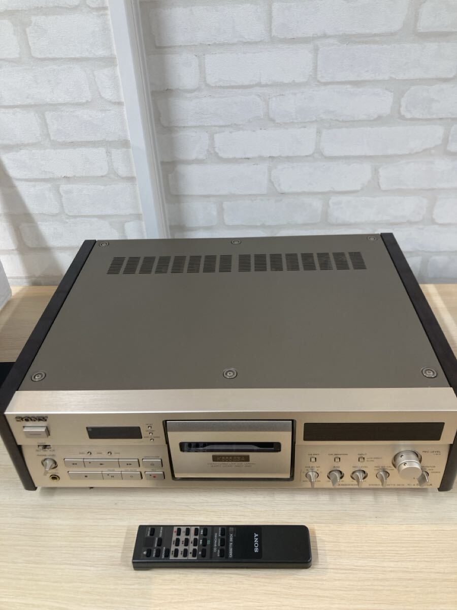 SONY カセットデッキ　K555ESA オーディオ機器　【25765】 （8）