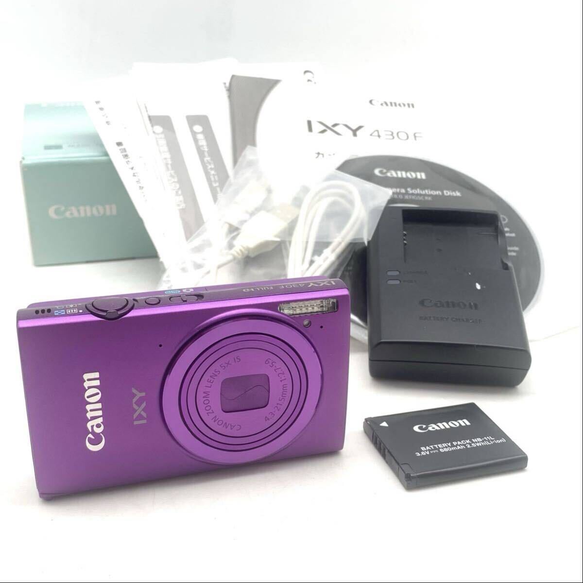 FN20248P Canon キャノン IXY 430F デジタルカメラ デジカメ コンパクトカメラ カメラ