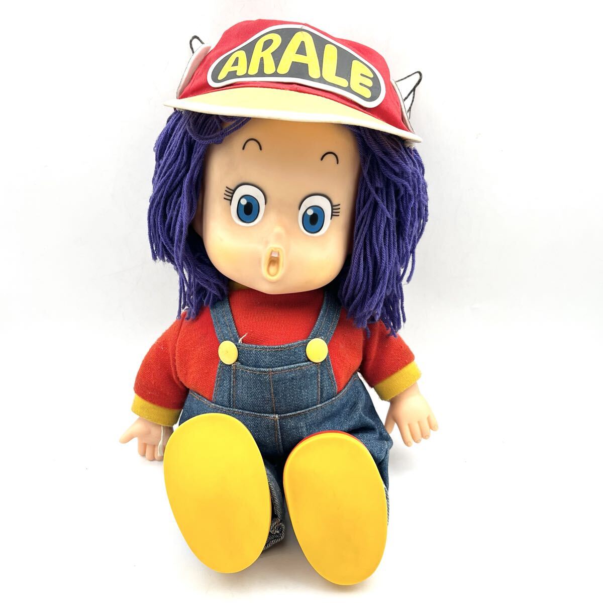 FN20261P Dr.スランプアラレちゃん ポピー 鳥山明 集英社 アラレちゃん ソフビ ドール 人形 ぬいぐるみ 昭和レトロ コレクション 現状出品