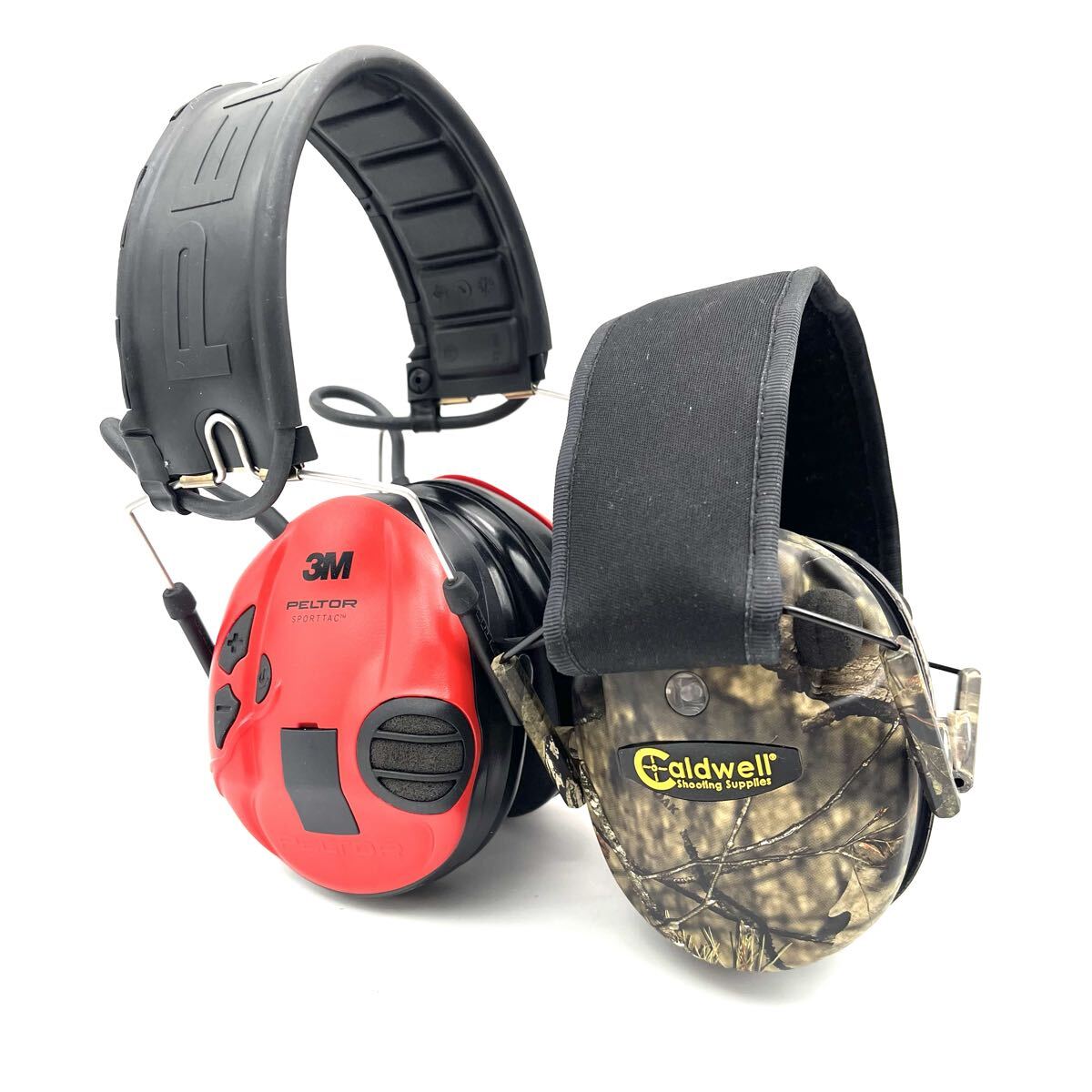 FN20272P 3M PELTOR SPORTTAC スポーツタック Caldwell コールドウェル 電子防音イヤーマフ イヤーマフ イヤーディフェンダー 2点セット 