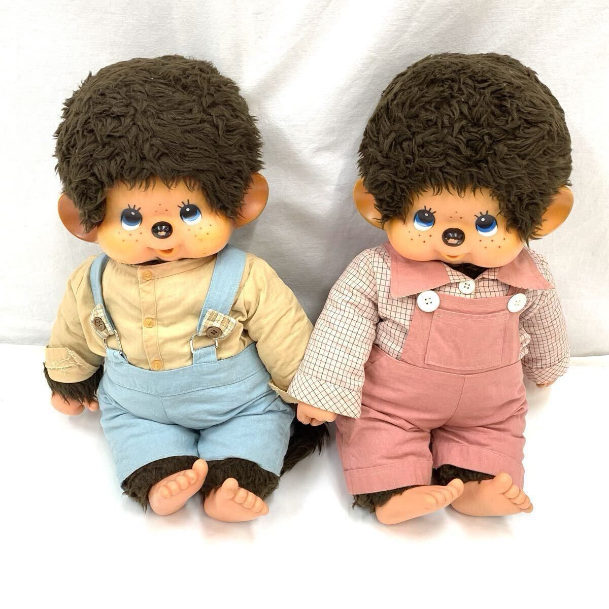 FN20275P モンチッチ 大助くん だいすけくん セキグチ ぬいぐるみ フィギュア おもちゃ 玩具 昭和レトロ 当時物 現状出品 2点セット
