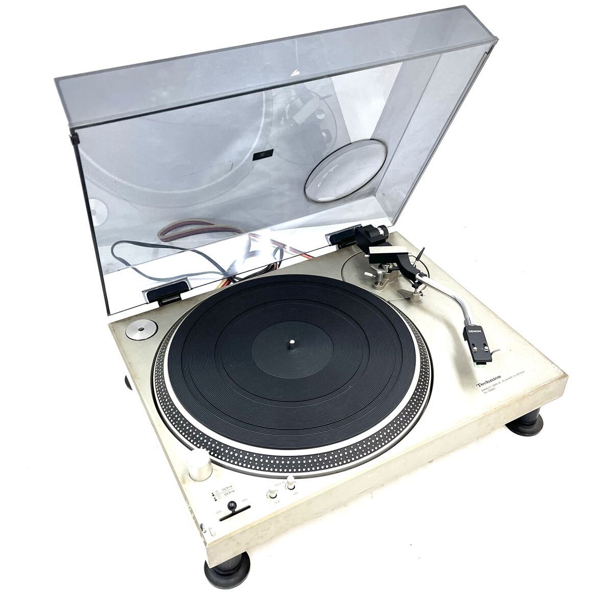 FN20278M Technics テクニクス ダイレクトドライブ プレイヤー SL-1200 レコードプレイヤー ターンテーブル オーディオ機器 現状出品