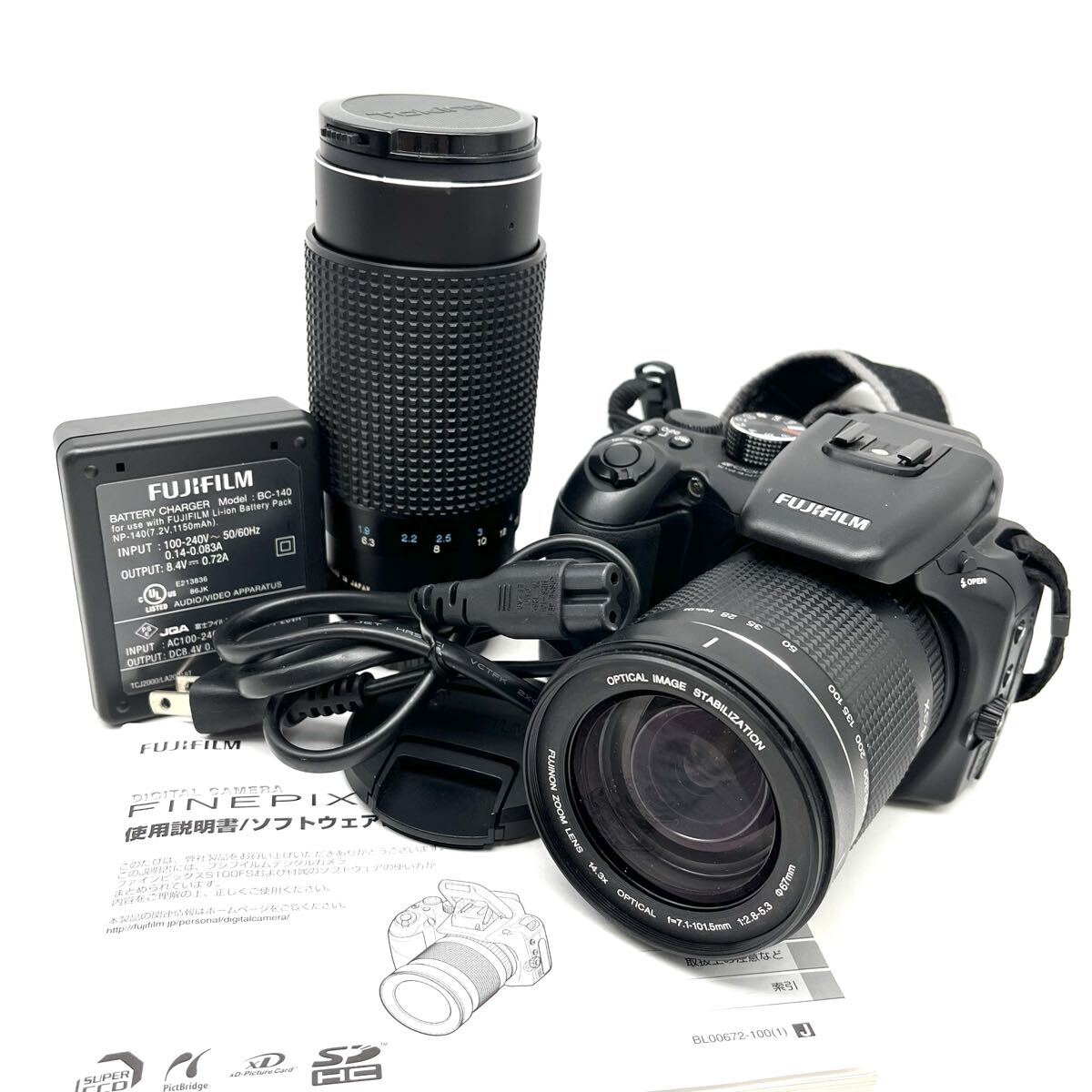 FN20281M FUJIFILM 富士フィルム デジタルカメラ FINEPIX S100FS ファインピクス カメラ デジカメ ネオ一眼レフ カメラ レンズ 現状出品