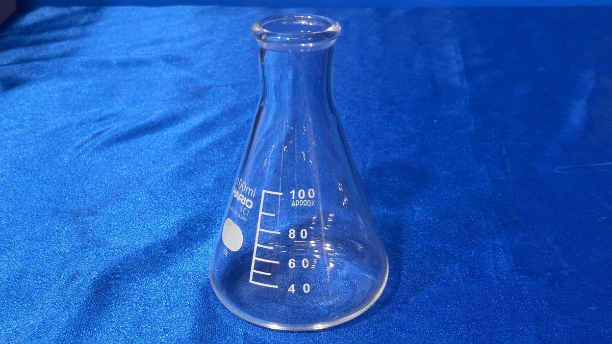 4067【HARIO SCIENCE / ハリオサイエンス】三角フラスコ　100mL　※送料無料