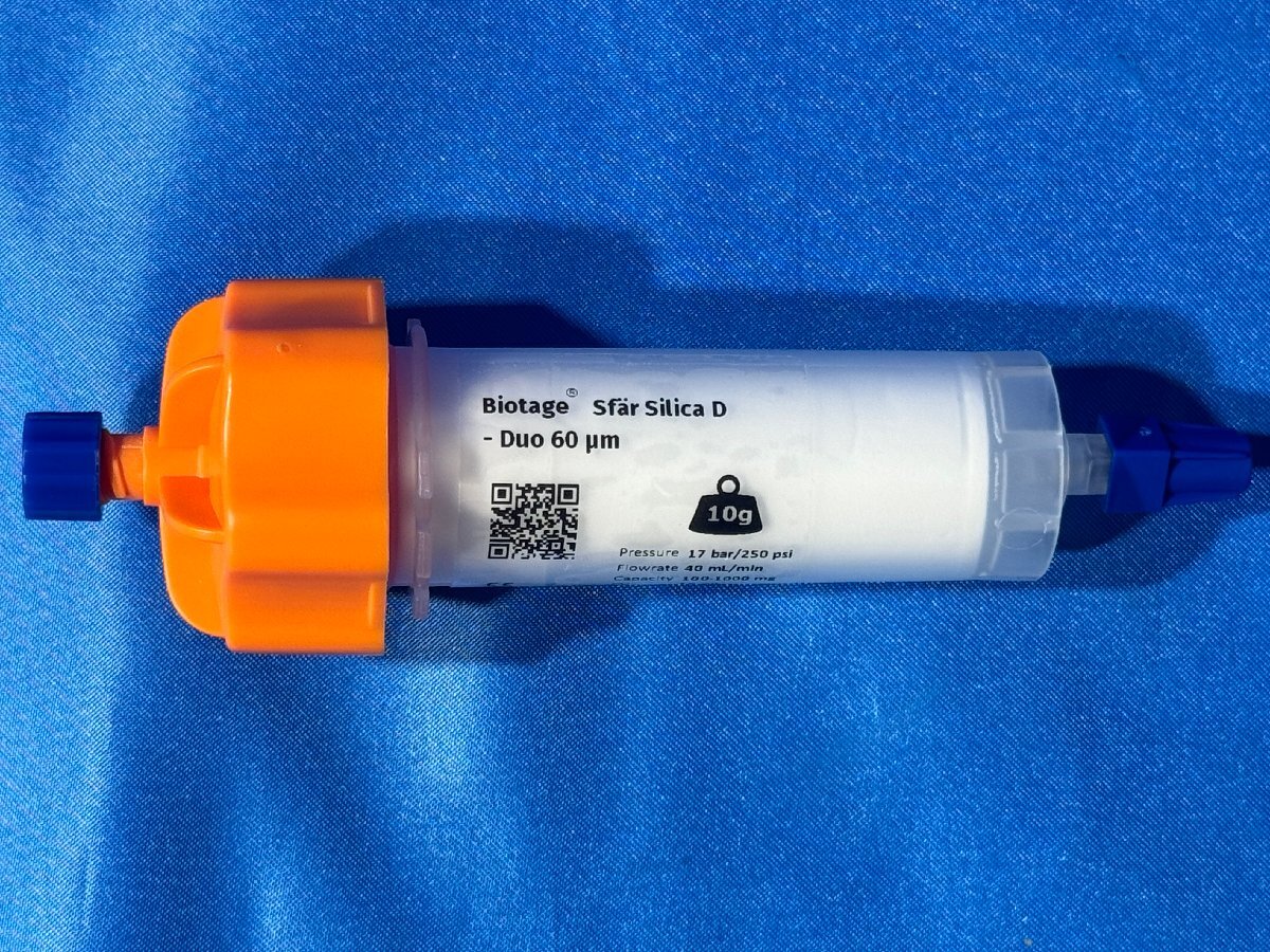 3137-20【Biotage】Flash用プレパックドカラムBiotage Sfar　型番：Silica D Duo60μm　※送料無料