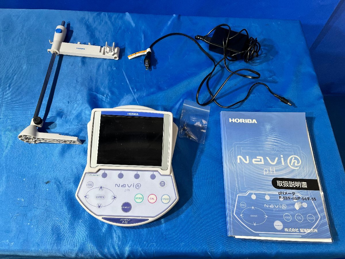 3846【HORIBA / 堀場製作所】卓上型pHメーター　型番：F-52