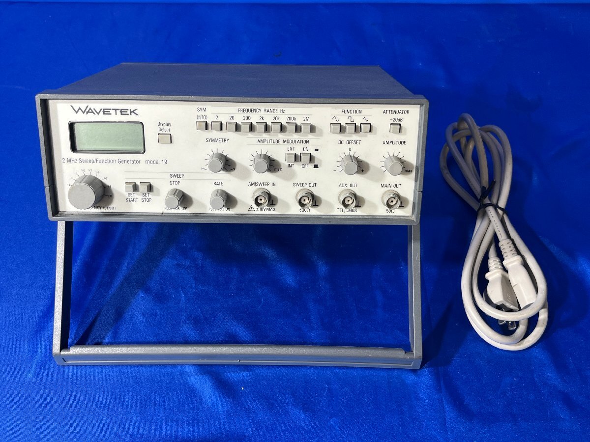 4201-1【Wavetek / ウェーブテック】スイープファンクションジェネレーター　型番：model 19