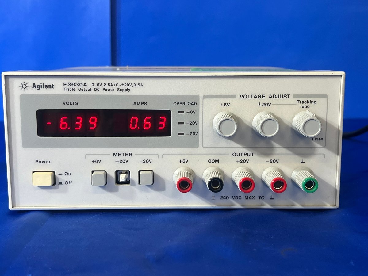 4027【Agilent / Keysight】直流安定化電源（トリプル出力）　型番：E3630A