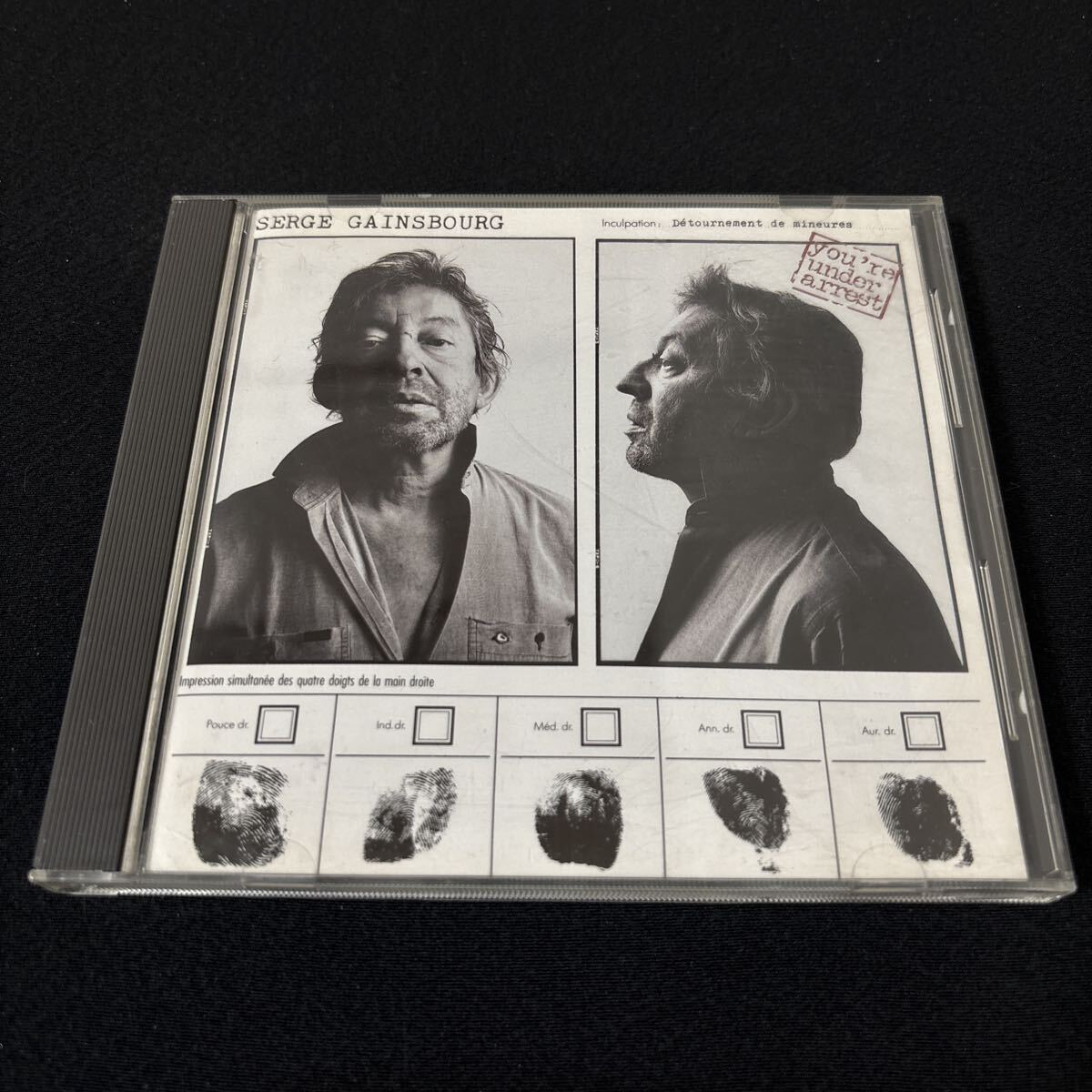 53103 SERGE GAINSBOURG セルジュ・ゲンスブール / You're Under Arrest 囚われ者 / 国内盤 /