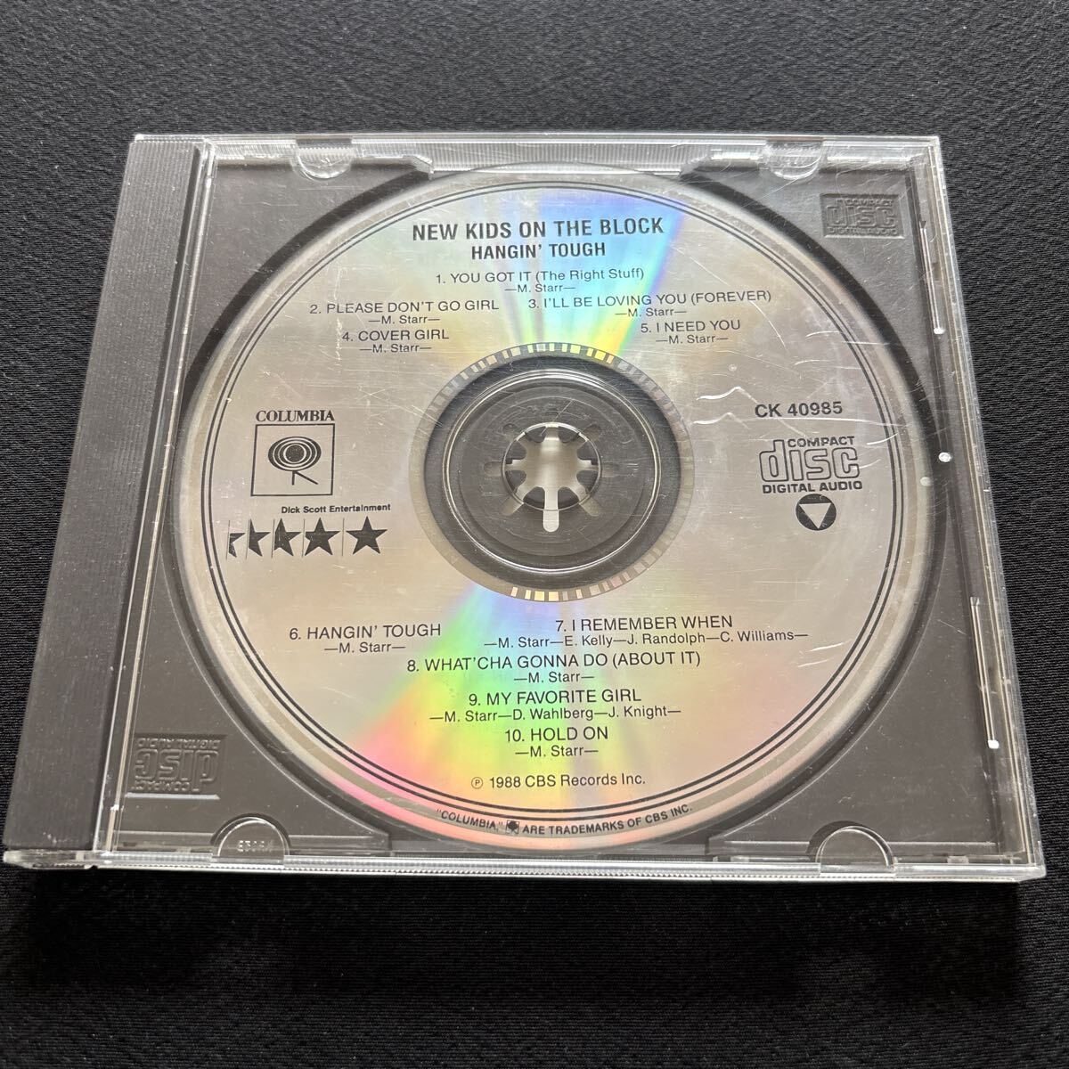 6585 New Kids on the Block ニュー・キッズ・オン・ザ・ブロック / Hangin' Tough / 輸入盤 /