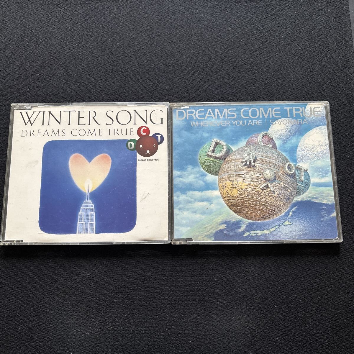 6589【2枚セット】DREAMS COME TRUE ドリームズ・カム・トゥルー / WINTER SONG・WHEREVER YOU ARE / 