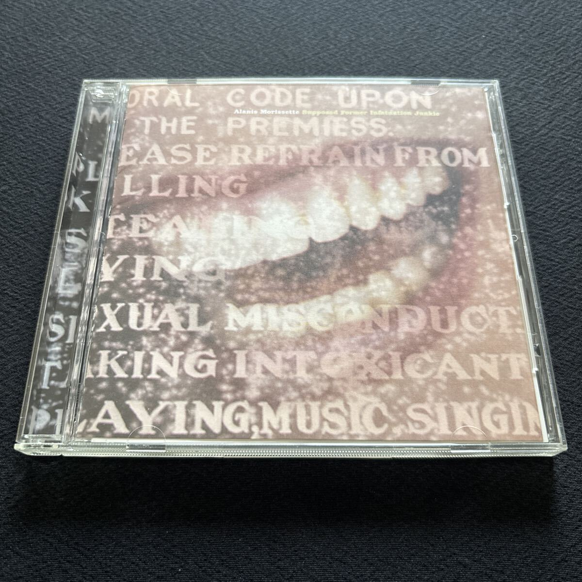 8428 ALANIS MORISSETTE アラニス・モリセット / SUPPOSED FORMER INFATUATION JUNKIE / 国内盤 ボーナストラック収録 /帯付き