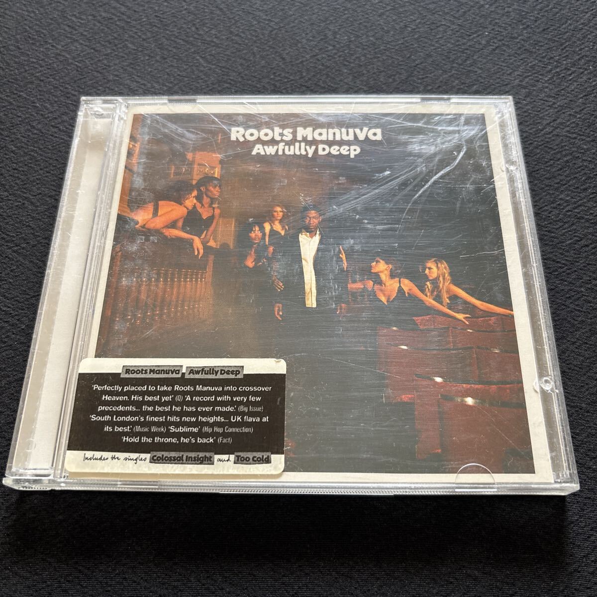 8431 ROOTS MANUVA ルーツ・マヌーヴァ / AWFULLY DEEP / 輸入盤 UKヒップホップ /