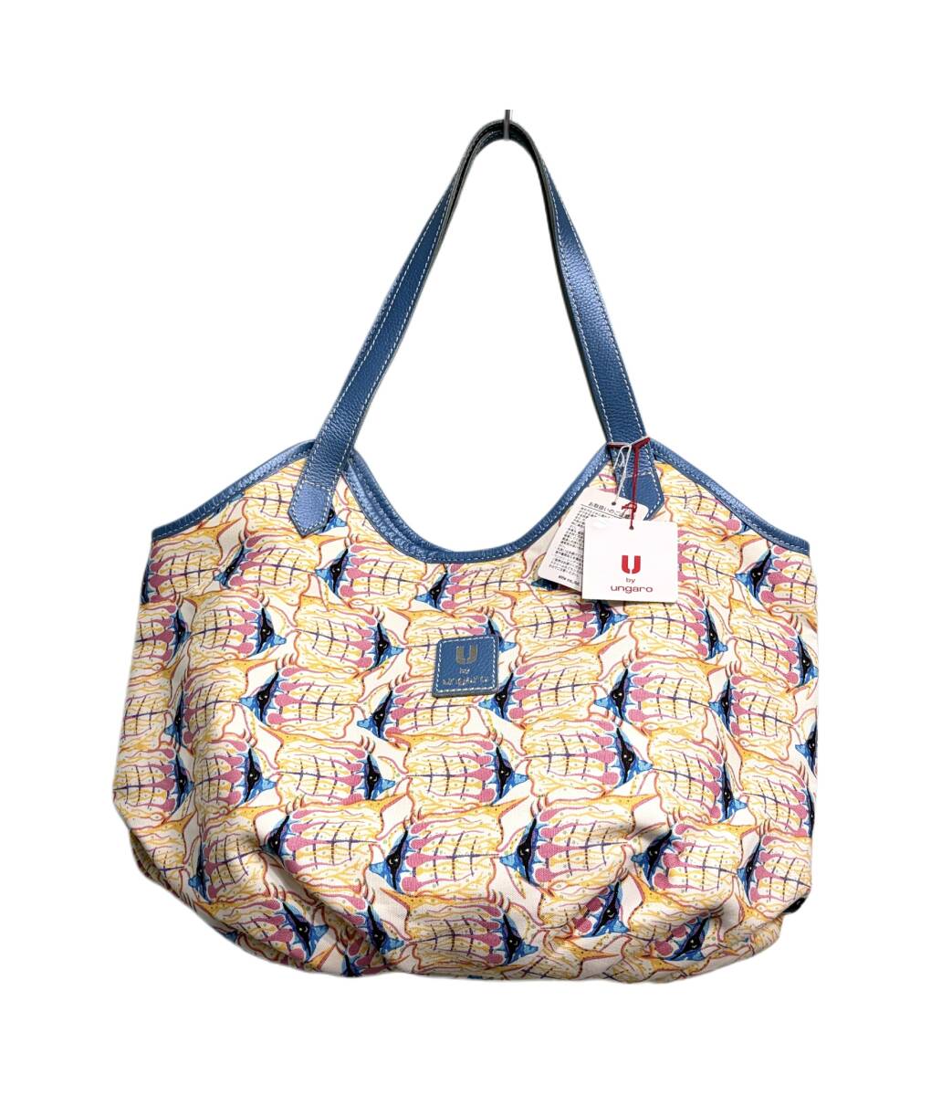 【未使用タグ付】 U by ungaro ユーバイウンガロ トートバッグ 肩掛け