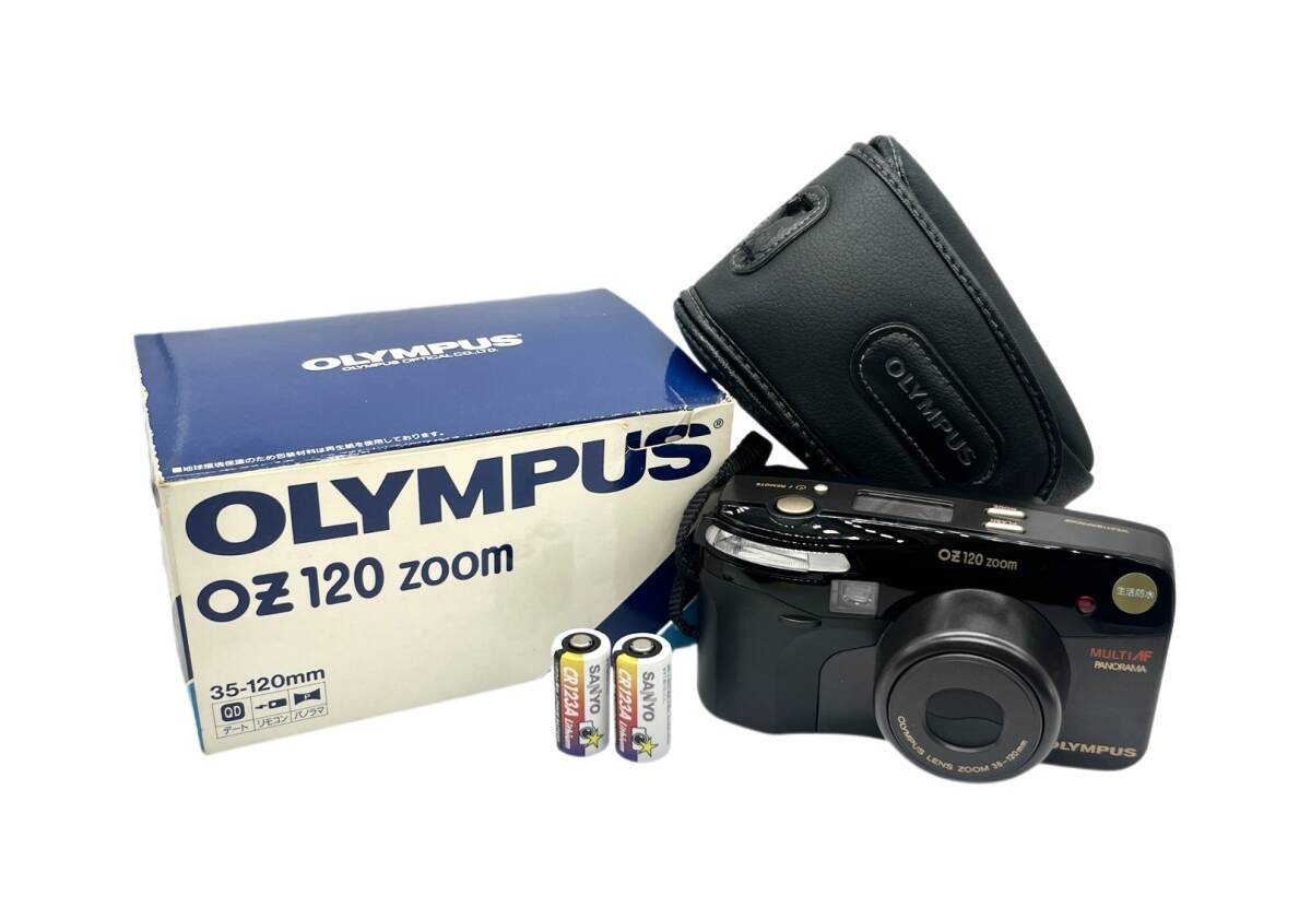 【元箱・説明書・ケース付】 OLYMPUS OZ 120 zoom 35-120mm オリンパス コンパクトフィルムカメラ