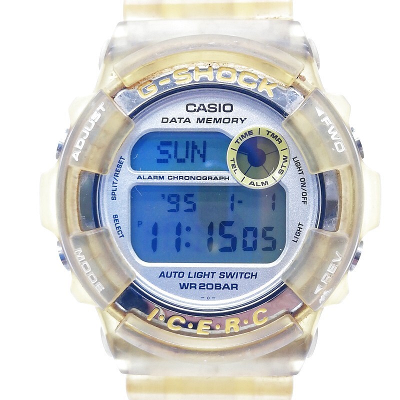 稼動品 CASIO カシオ G-SHOCK DW-9200K 電池交換済み I.C.E.R.C イルクジ クォーツ デジタル ラウンド メンズ 58-2