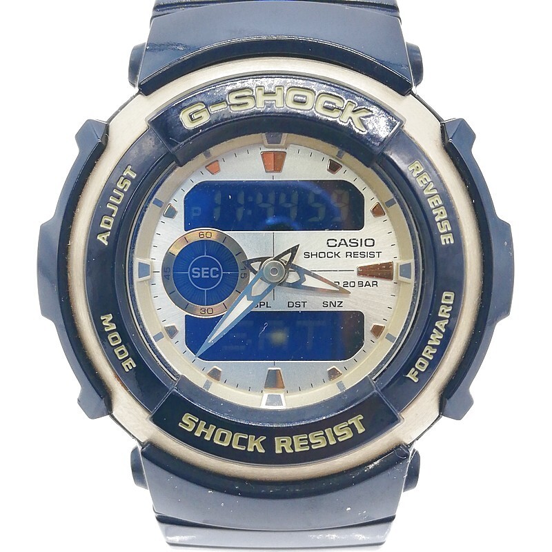 稼動品 CASIO カシオ G-SHOCK G-300G ☆電池交換済☆即使用OK☆ ユニセックス ゴールド ブラック アンティーク メンズ レディース 58-7