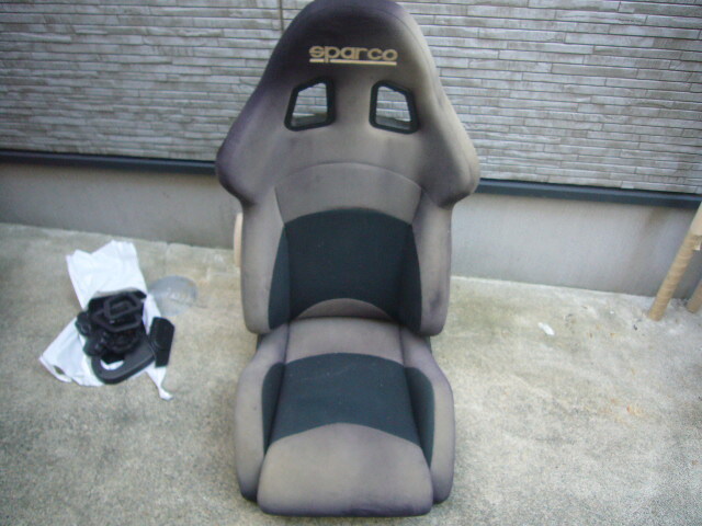 引き取り限定　スパルコ SPARCO バケットシート　リクライニング　中古
