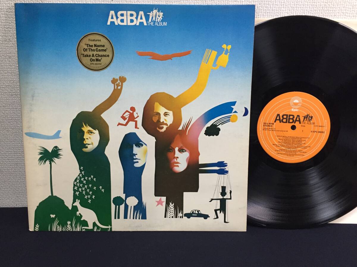☆LP アバ ABBA/The Album 　UK盤　SEPC-86052☆
