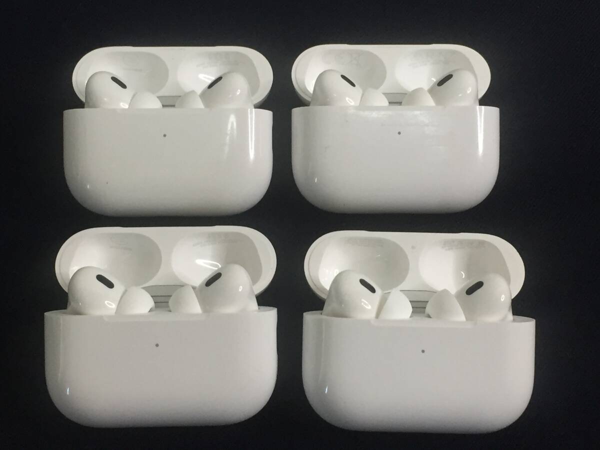☆Apple AirPods アップル エアポッズ A2968・イヤフォンA3047/A3048 ワイヤレスイヤホン 4個まとめ☆