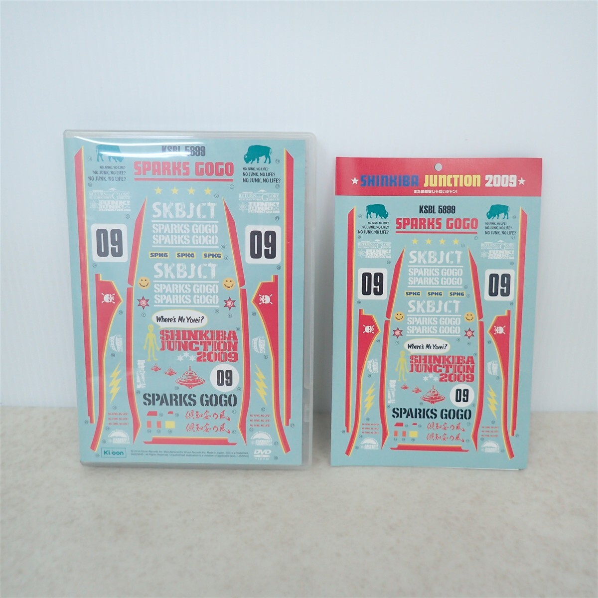 SPARKS GO GO DVD SHINKIBA JUNCTION 2009 また倶知安じゃないジャン! スパゴー UNICORN/detroit7/TRICERATOPS/真心ブラザーズ【PP