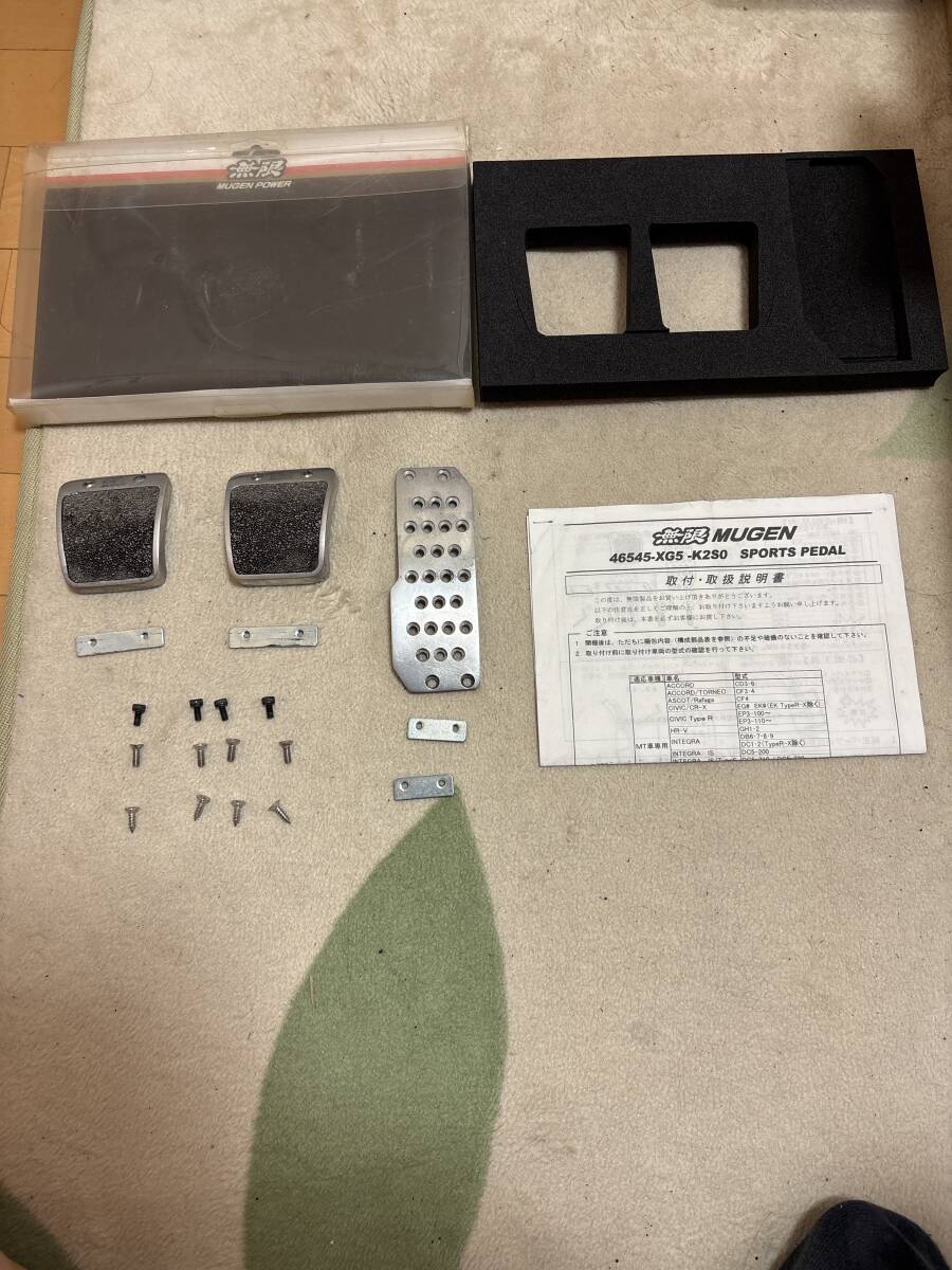 無限 SPORTS PEDAL MT用 46545-XG5-K2S0 中古