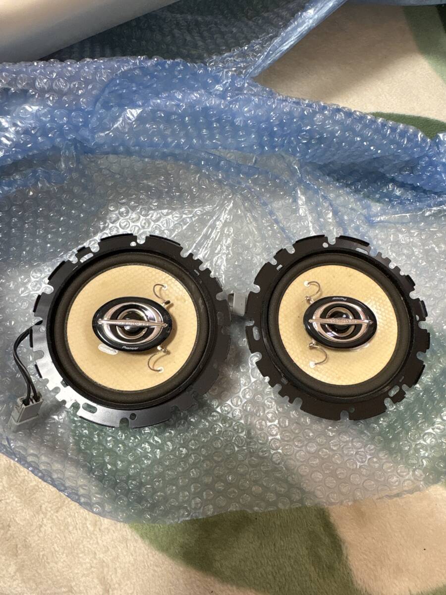 カロッツェリア carrozzeria Pioneer スピーカー　TS-F160 2個 16cm コアキシャル