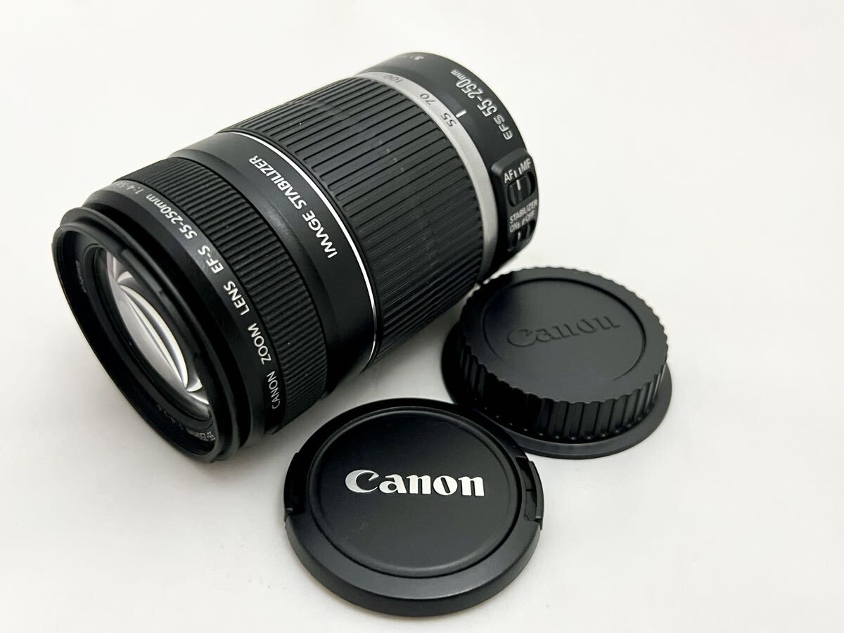 Canon キャノン　EF-S 55-250mm F4-5.6 IS ll　望遠ズーム　A159