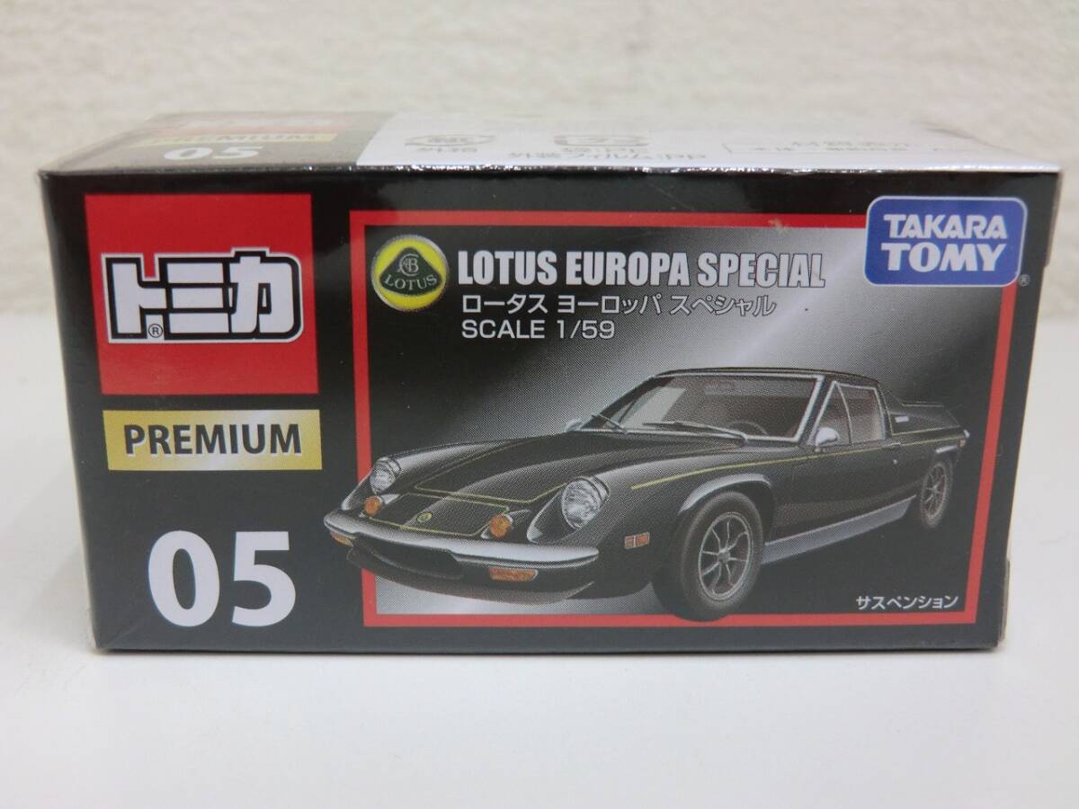 玩具祭 トミカプレミアム ミニカー 5 ロータス ヨーロッパ スペシャル SCALE 1/59 未使用 未開封 黒 ブラック TAKARA TOMY 車 自動車
