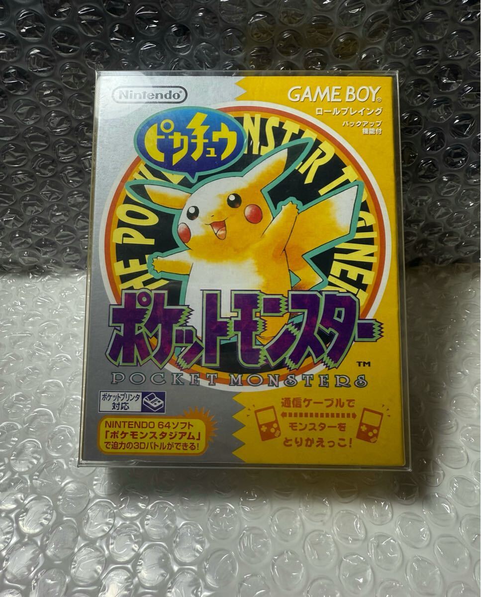 未開封 ポケットモンスター ピカチュウ ゲームボーイ GAMEBOY 任天堂 GB