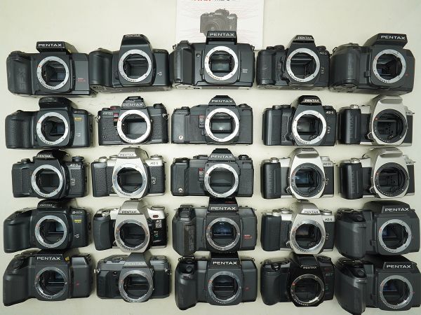 ★ペンタックス AF一眼など★Z-70p/program A/Z-50p/SF7/SFX/P30/MZ-5/ 等 計:25点まとめ【ジャンク品】32791