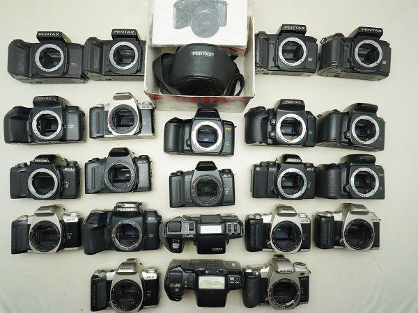 ★ペンタックス AF一眼など★Z-1p/Z-20p/SFX/SF7/Z-10/MZ-10/MZ-50/ 等 計:23点まとめ【ジャンク品】32788