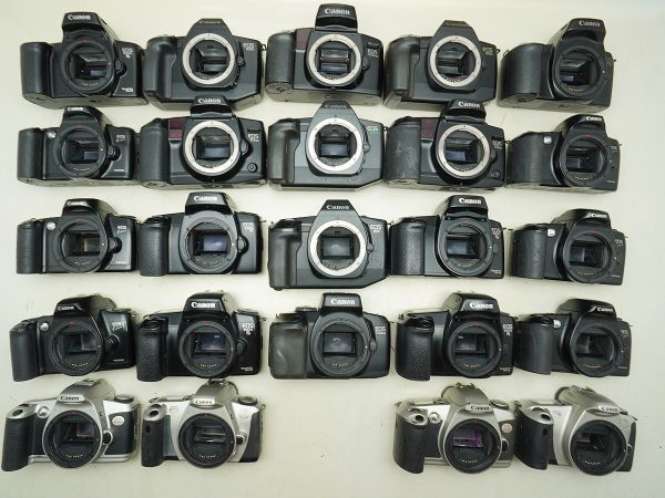 ★キヤノン AF一眼など★EOS 700QD/1000 S/1000QD/10QD/630/650/Kiss/ 等 計:24点まとめ【ジャンク品】32778