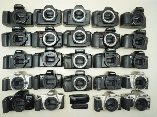 ★キヤノン AF一眼など★EOS 750QD/1000 S/10QD/10QD/630/650/KissⅢ/ 等 計:24点まとめ【ジャンク品】32777