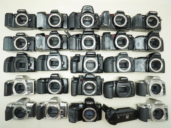 ★ミノルタ AF一眼など★α807si/507si/7700i/α7000/303si/3xi/α-7/ 等 計:25点まとめ【ジャンク品】32771